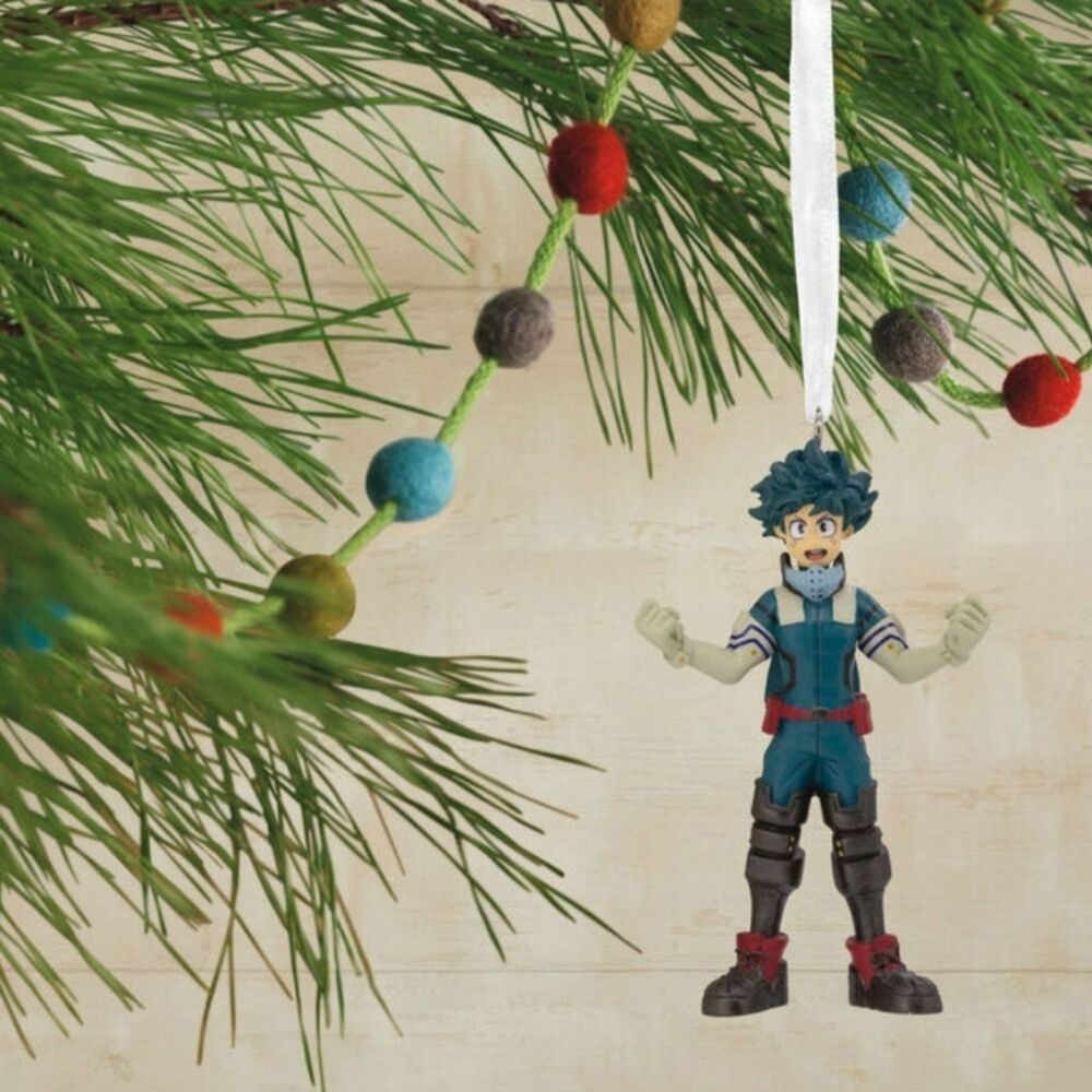 Hallmark My Hero Academia Deku Christmas Ornament Izuku Midoriya Anime Gifts - Picture 7 of 12